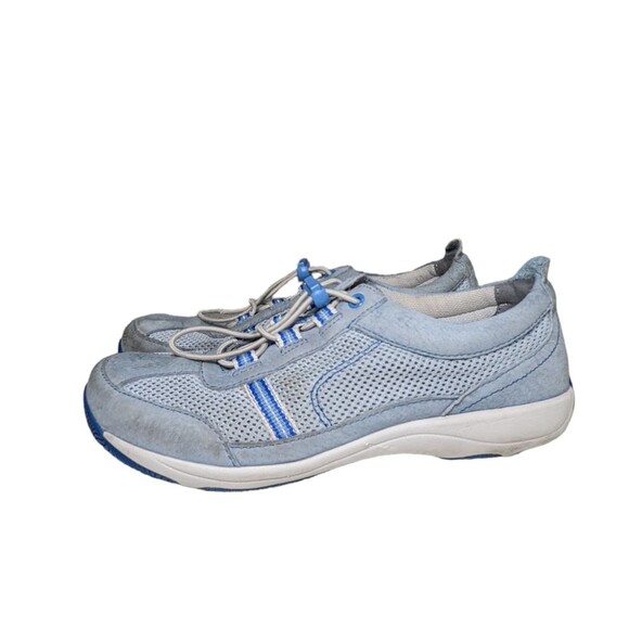 Dansko Helen light blue walking shoes women's size 38 7.5 Henriette - Picture 1 of 7